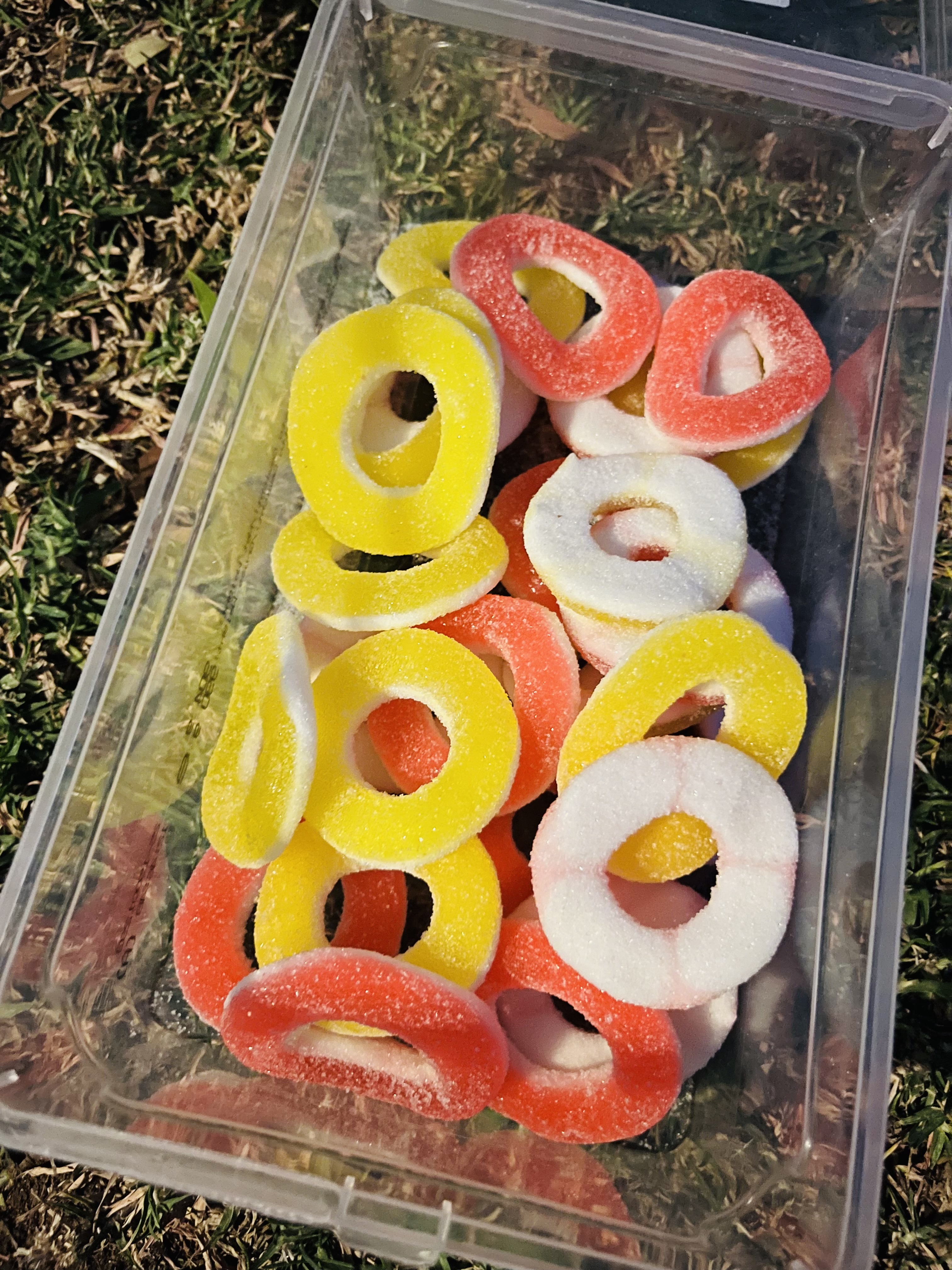 Gummy Glazed Doughnuts